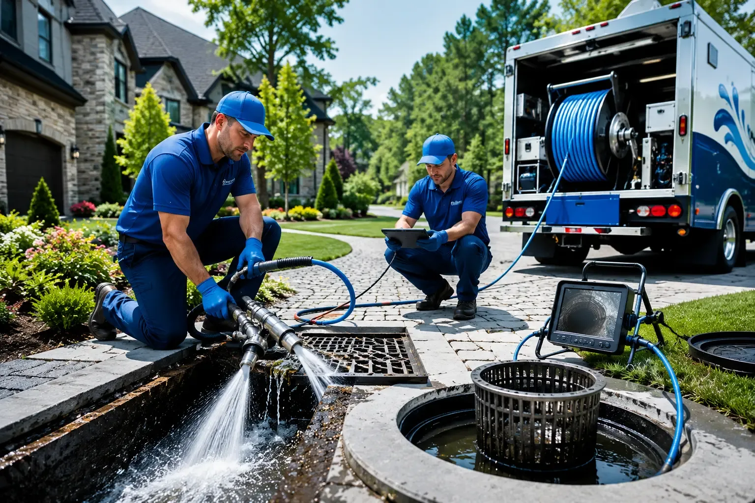 Local outdoor drain cleaning professionals in New Athens, IL